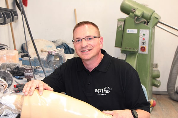 Patrick Block - Othopädietechnik-Mechaniker bei APT Prothesen in Homburg/Saar