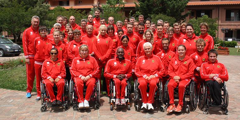 Paralympics Team 2016 - Abreise nach Rio de Janeiro